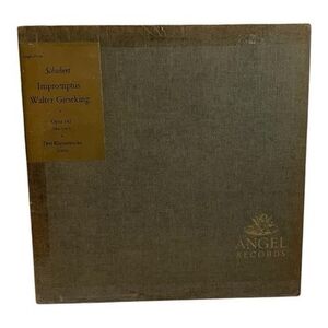 Schubert Gieseking Impromptus LP Vinyl Mono Angel 35534 1958 Classical G+/G+